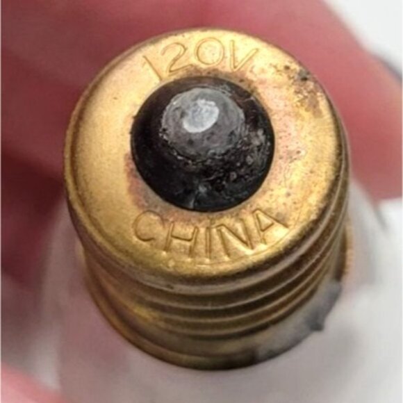 Vintage Pencil Santa Claus 13.5" Candle Lamp Garland Lantern Christmas Decor - Picture 10 of 10